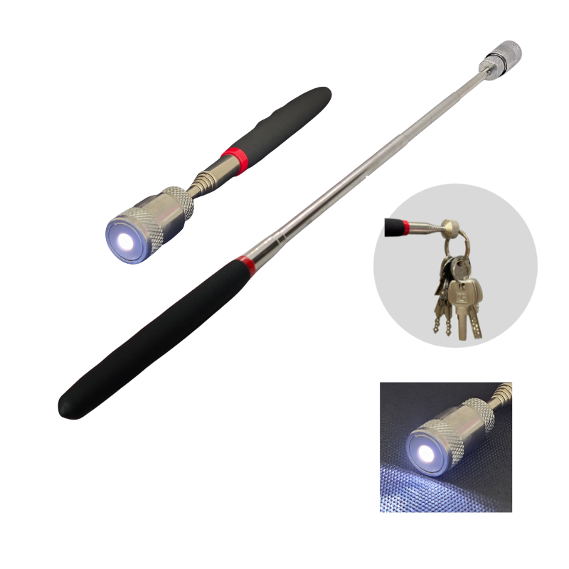 Fishing Rod Telescopic - Outil de ramassage magnétique Portable, stylo