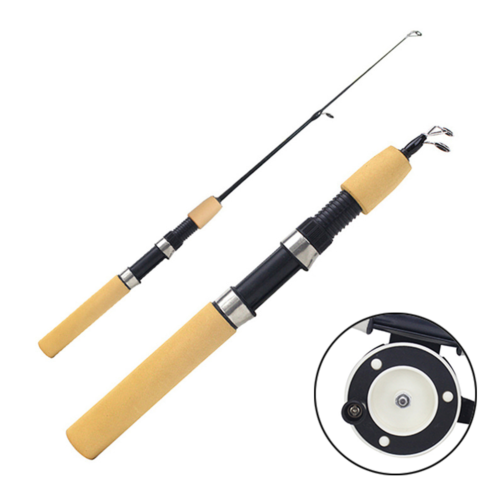Fishing Rod Ice - Canne à pêche sur glace portable,
