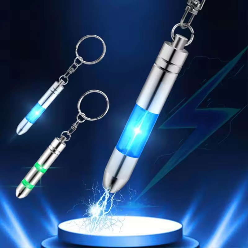 Fishing Rod Travel - Déchargeur électrostatique à tige statique, porte-clés