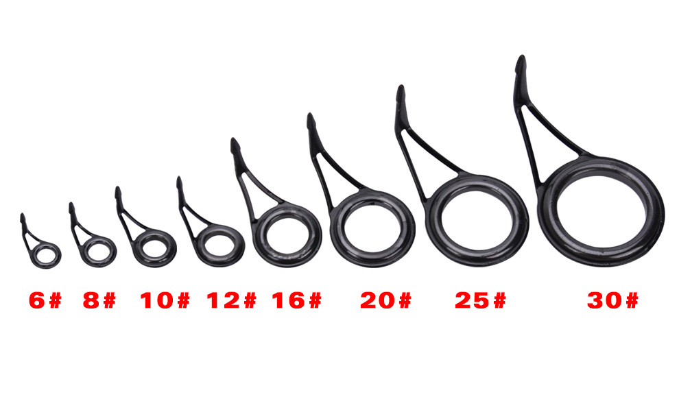 Anneaux de guidage en acier in - Fishing Rod Guide Replacement avis et prix