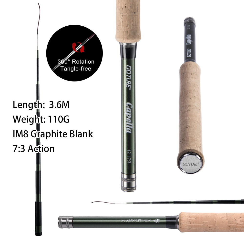 Goture – canne à pêche Tenkara - Fishing Rod Carbon Fiber avis et prix