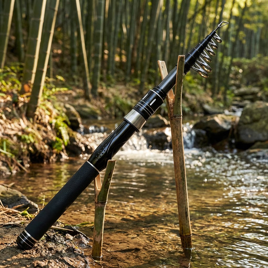 Canne à pêche télescopique ult - Fishing Rod Telescopic avis et prix