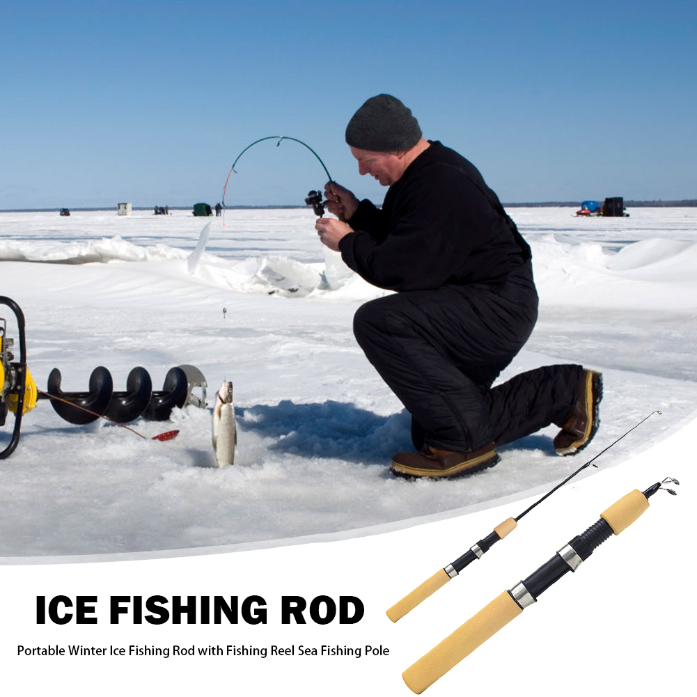 Canne à pêche sur glace portab - Fishing Rod Ice avis et prix