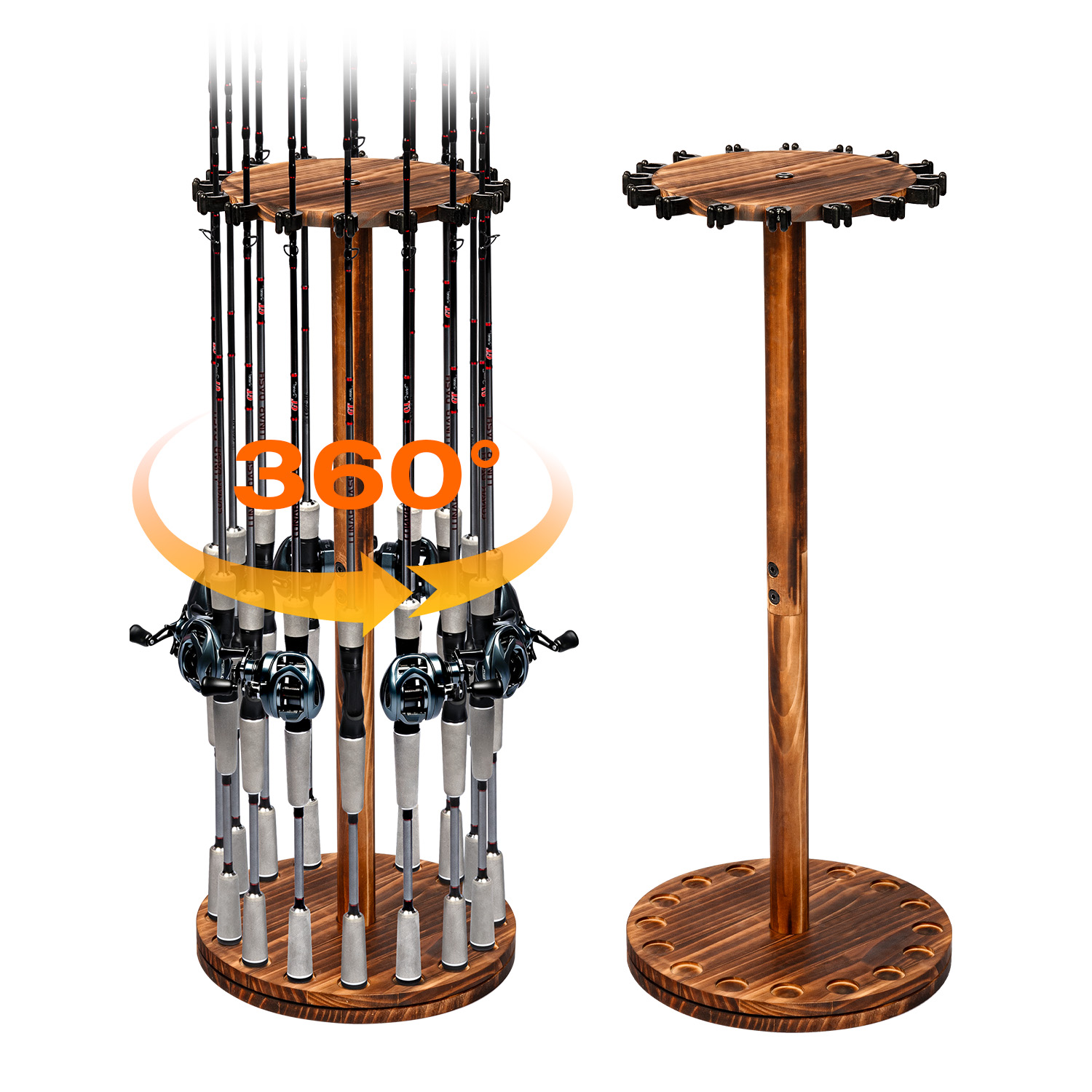 Support de canne à pêche rotat - Fishing Rod Rack avis et prix