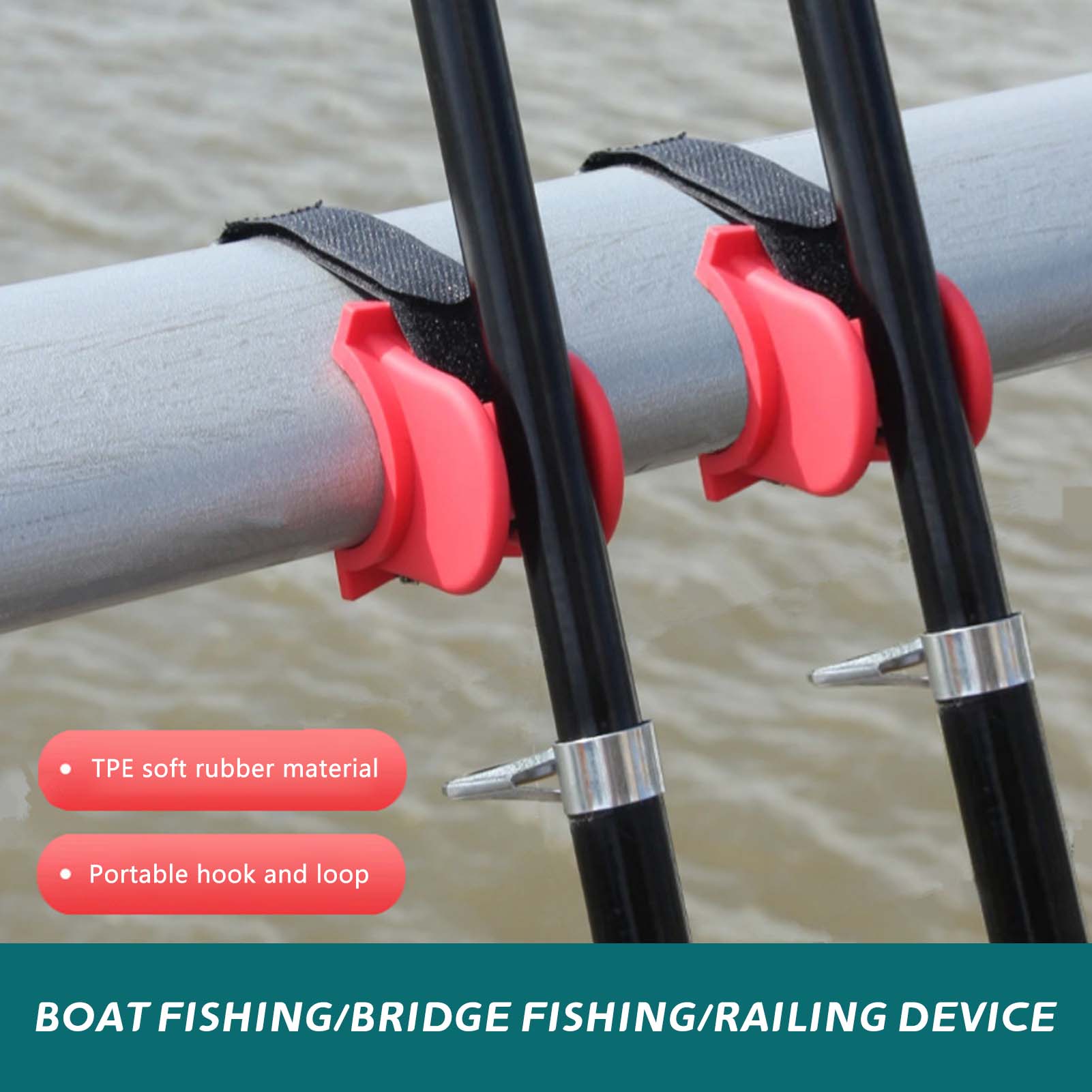 Support de canne à pêche en fo - Fishing Rod Boat avis et prix