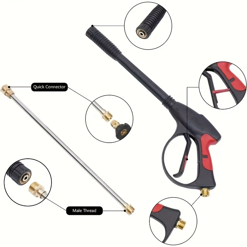 Pistolet de lavage de voiture  - Fishing Rod Travel avis et prix