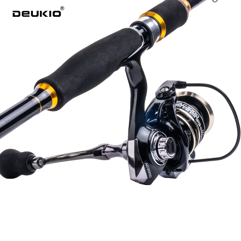 DEUKIO Combo Canne à Pêche et  - Fishing Rod Carbon Fiber avis et prix